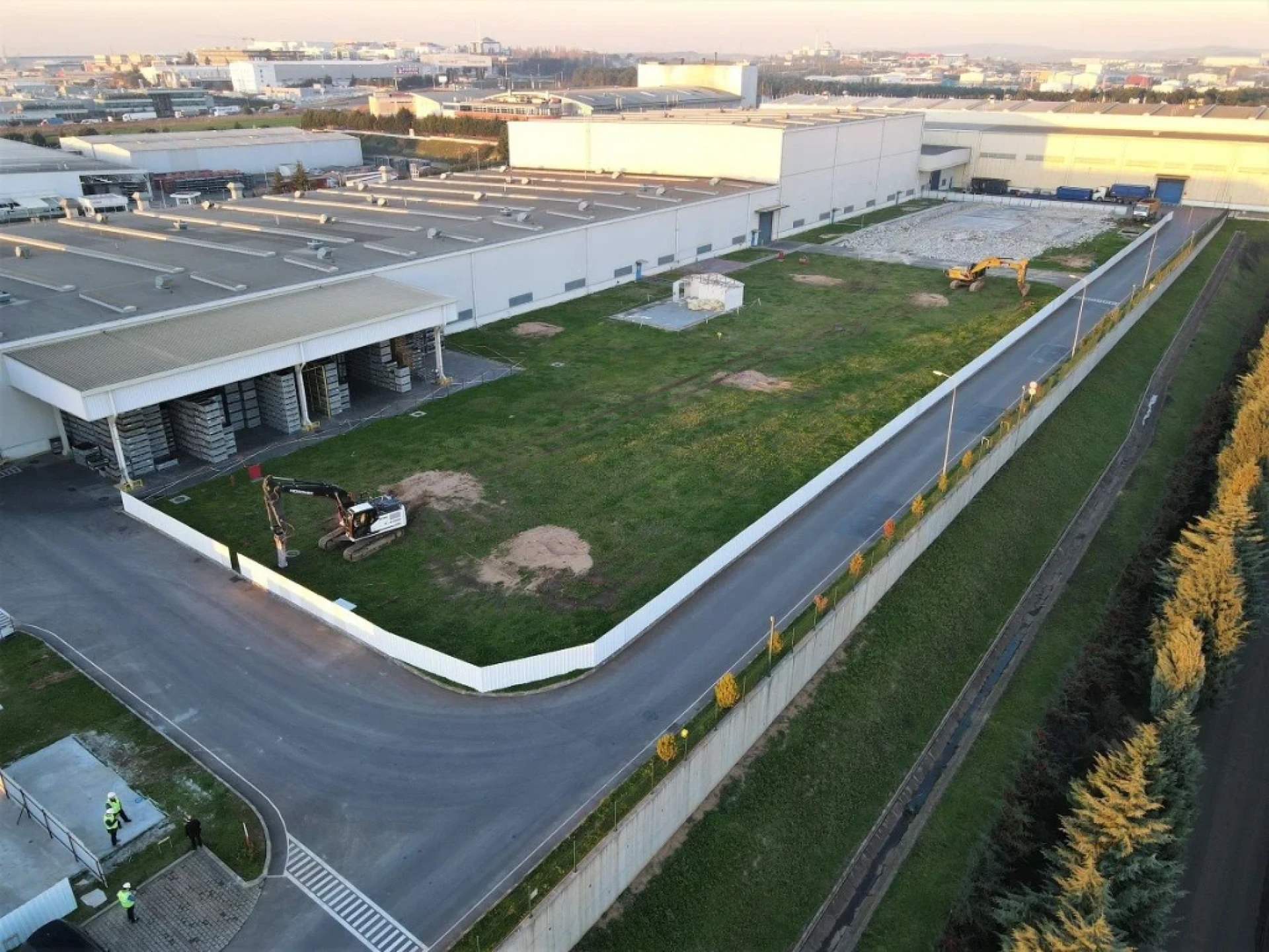 Modern Infrastructure Engineering for Sustainable Cities and OIZ Regions