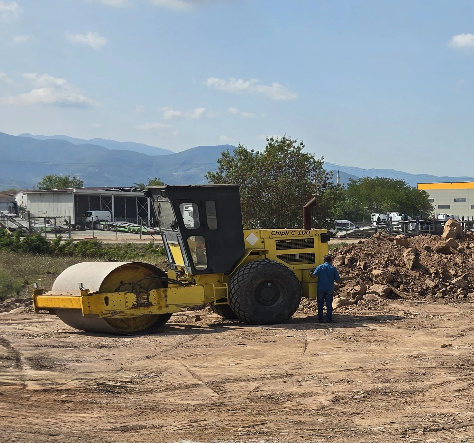 Toprak Silindiri 13 Ton