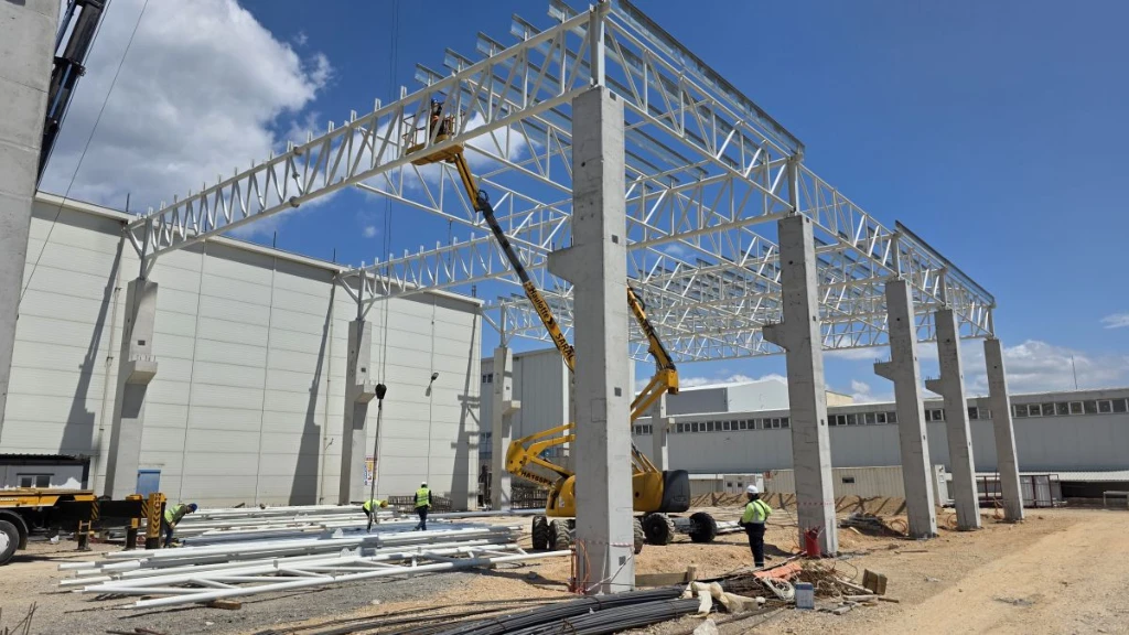 TECHNO STEEL PROCESSING TURKEY (TSPT) FACTORY EXTENSION AREA CONSTRUCTION WORKS
