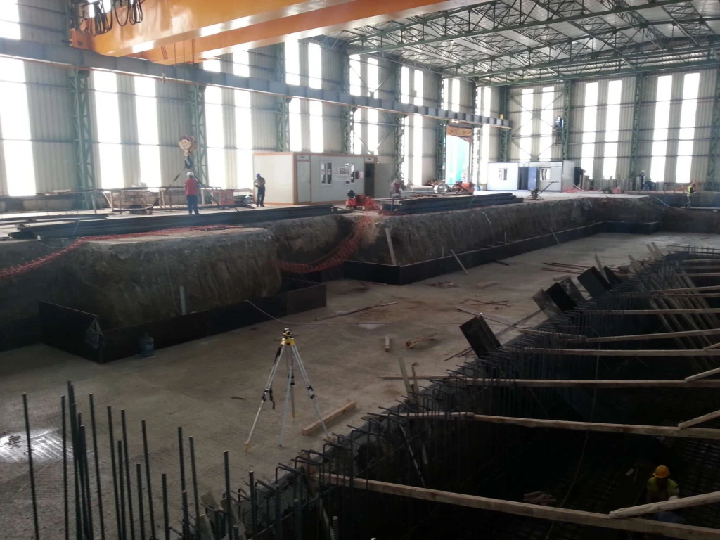 TEZCAN GALVANISING INDUSTRIES ELECTROLYTIC CLEANING LINE CONSTRUCTION WORKS