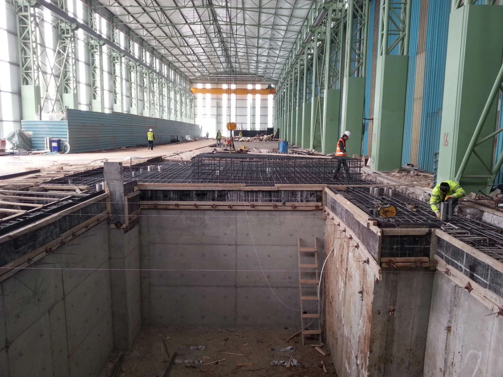 TEZCAN GALVANISING INDUSTRIES CONTINUOUS PAINT LINE CONSTRUCTION WORKS